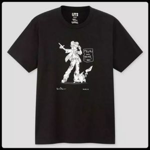Pokemon x Daniel Arsham x Uniqlo Pikachu T-shirt